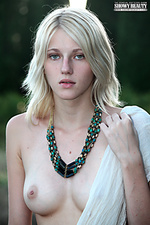 Adorable nude blonde