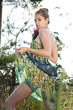 Sexy posing outdoors Sexy posing outdoors