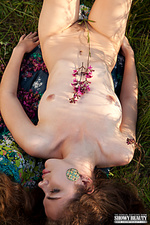 Sexy posing outdoors Sexy posing outdoors