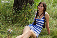 Sexy babe flashing Sexy babe flashing