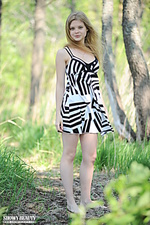 Pretty long haired girl Pretty long haired girl