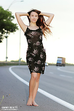 Bombshell outdoors