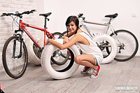 Delightful girl posing nude Delightful girl posing nude