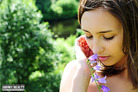 Firm breasts in nature Firm breasts in nature