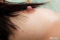 Slender babe on the couch Slender babe on the couch