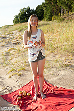 Exceptional slim girl