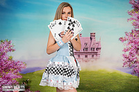 Sweet chick playing naked Sweet chick playing naked