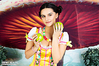 Model enjoys posing Model enjoys posing