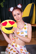 Hot girl in a cute outfit Hot girl in a cute outfit