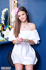 Hotty posing on a chair Hotty posing on a chair