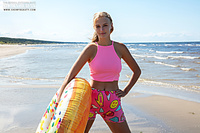 Sexy teen by the sea Sexy teen by the sea