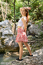 Nude teen in the woods Nude teen in the woods