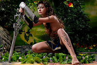 Bizarre fetishes modeling models