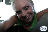 Skye model golden hair titty