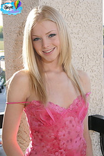 Blonde babes skye model only