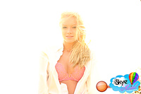 Straight skye model teen