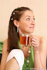 Slutty teen loves to show off her cute pussy