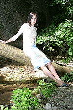 19 y.o. Hottie gets naked outdoors