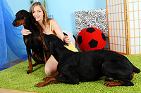 Juicy orange & juicy pussy