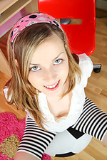 Having fun while testing my new webcam