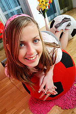 Having fun while testing my new webcam