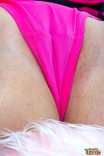 Girl has kitchen fun