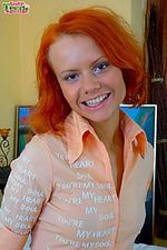 Redhead teen cutie