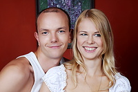 Young nudists and naturists