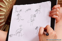 Teenage beaut teaching her boyfriend to fuck