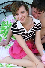 Hot teen gets fucked