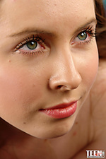 Girl in an inflatable pool