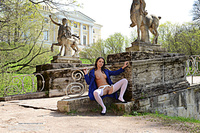 Flawless babe outdoors Flawless babe outdoors