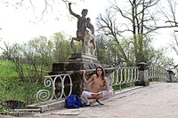 Flawless babe outdoors Flawless babe outdoors