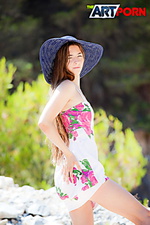 Girl strips in nature in these beautiful art porn pics Girl strips in nature in these beautiful art porn pics