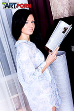 Glamour porn photos with a horny teenage couple fucking