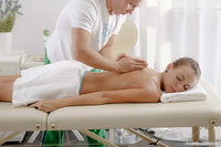 This cutie doesn't refuse to fuck with her handsome masseur