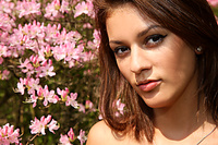 European topless glamour models