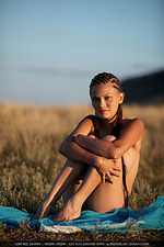 Mountain sunset Mountain sunset